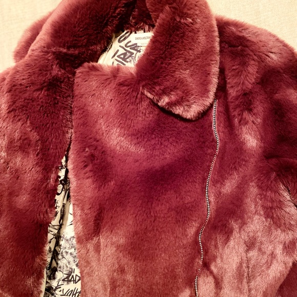 Zadig & Voltaire faux fur coat - Picture 4 of 9
